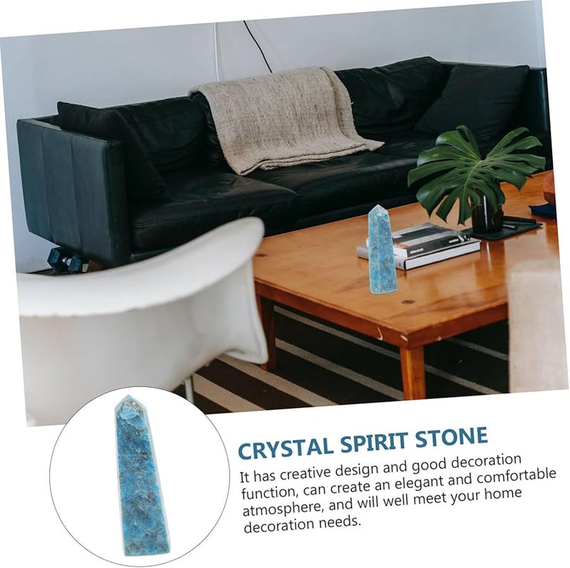 Natural Moonstone Crystal Decor Board Handmade Meditation Craft Material 30g - Image 2